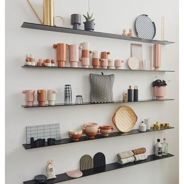 Svetlo rožnata porcelanasta skledica za serviranje Inka – OYOY Living Design-image-2