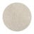 Kremno bela ročno tkana volnena okrogla preproga ø 160 cm Mesmerise Natural – Flair Rugs
