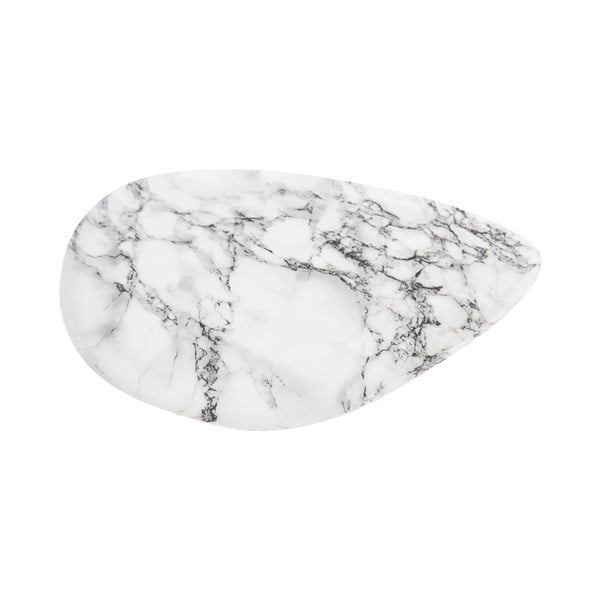 Kovinski dekorativni pladenj 26x29.5 cm Marble Look – PT LIVING