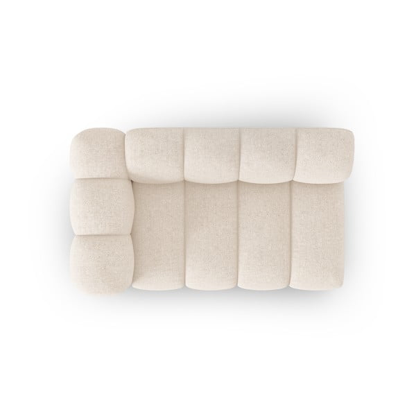 Kremno bel modul za sedežno garnituro (levi kot) Lupine – Micadoni Home-image-3