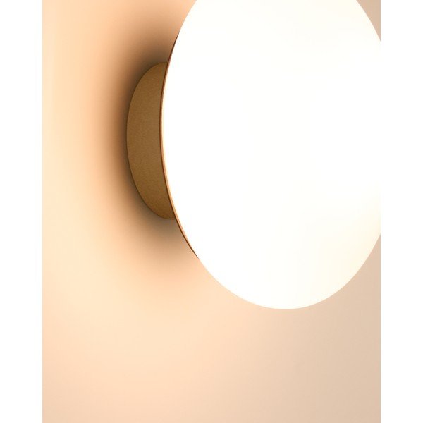 Bela/v srebrni barvi stenska svetilka ø 15 cm Bamila – Kave Home-image-3