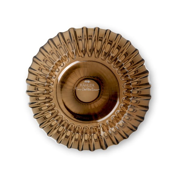 Vaza iz rjavega stekla Kähler Design Hammershøi, višina 14 cm-image-3