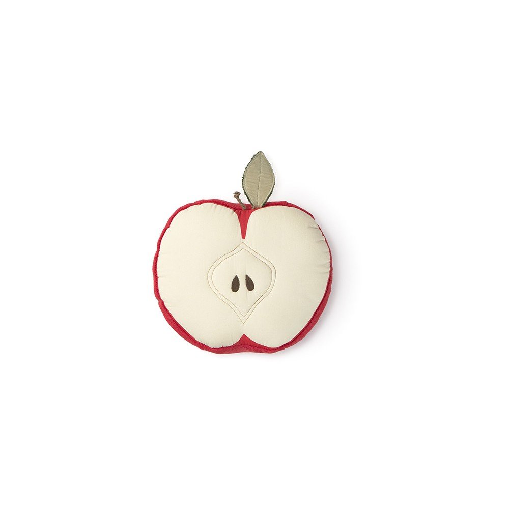 Bombažna otroška blazina ø 30 cm Apple