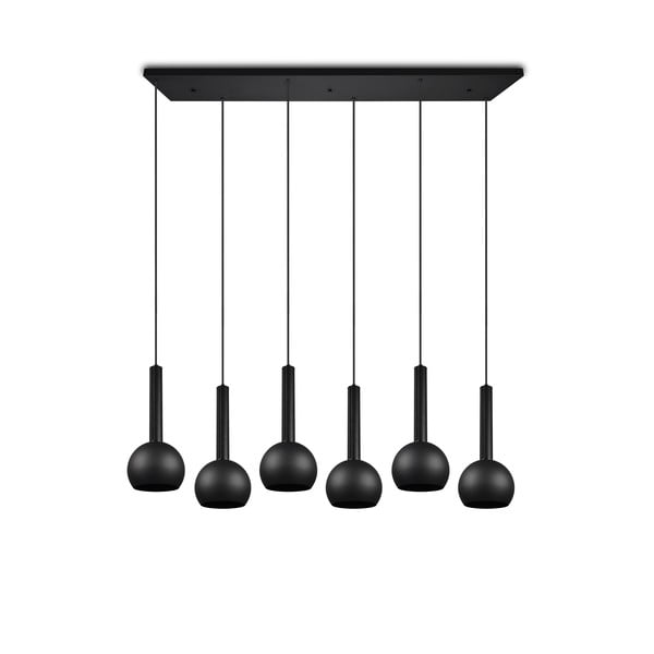 Črna viseča svetilka Ciliana – CINQUE-image-4