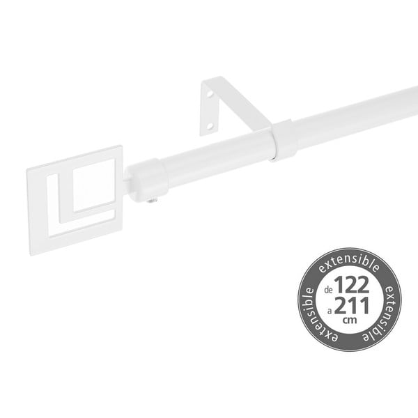 Kovinska karnisa z nastavljivo dolžino 122 - 211 cm – Casa Selección-image-1