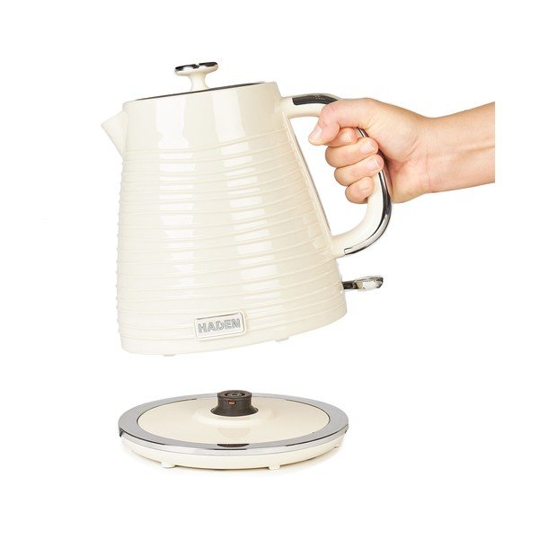 Kremno bel plastičen grelnik vode 1,7 l Devon – Haden-image-2