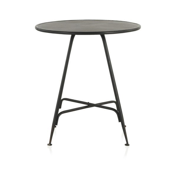 Črna kovinska barska miza Geese Industrial Style, višina 75 cm-image-3