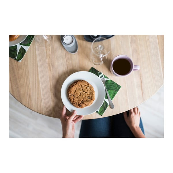 Jedilna miza iz masivnega lesa EMKO Naïve, ⌀ 90 cm-image-3