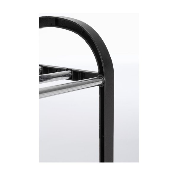 Črno plastično stojalo za čevlje 50,5x57x19 cm Hallfrid – Yes Everyday-image-4