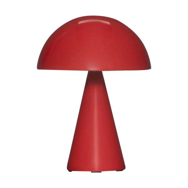 Rdeča LED zatemnitvena namizna svetilka (višina 20 cm) Mush – Hübsch