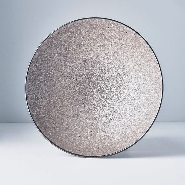 Bež keramična visoka jušna skleda MIJ Earth, ø 24 cm-image-1