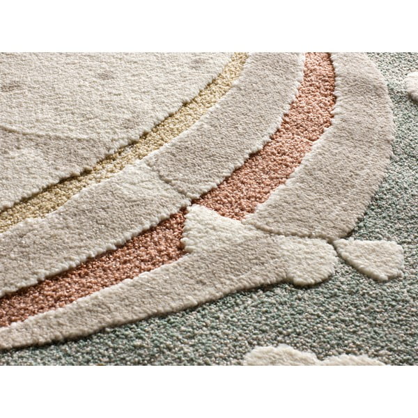 Zeleno-bež otroška preproga 120x170 cm Clown – Universal-image-2