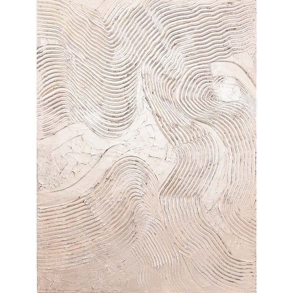 Ročno naslikana slika 88x118 cm Metallic Rose – Malerifabrikken