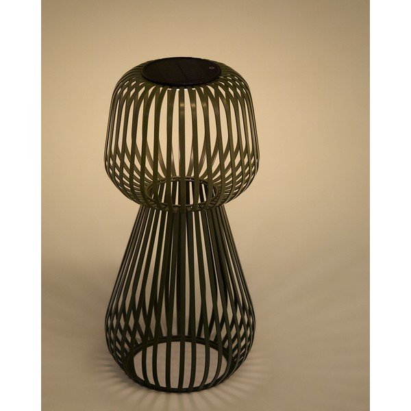 LED namizna zatemnitvena zunanja svetilka s solarnim panelom (višina 42 cm) Reiba – Kave Home-image-3