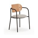 Siv jedilni stol v hrastovem dekorju Eclipse - Teulat