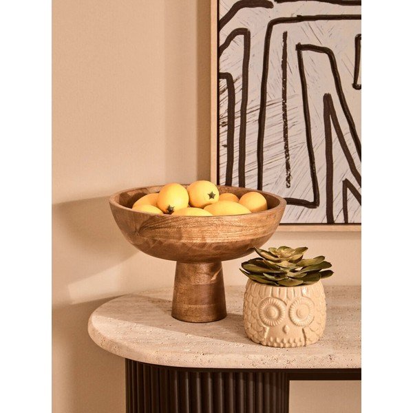 Lesena skleda v naravni barvi ø 27 cm Kara – Premier Housewares-image-2