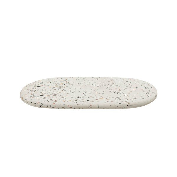 Beli pladenj Bloomingville Terazzo