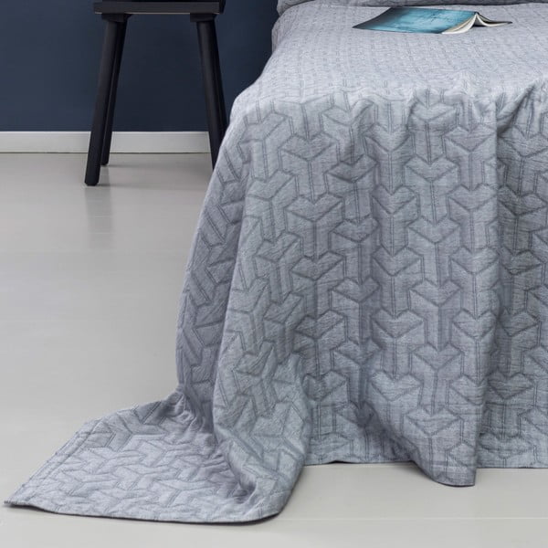 Temno pregrinjalo iz recikliranega bombaža 140x250 cm Trio - Mette Ditmer Denmark-image-2