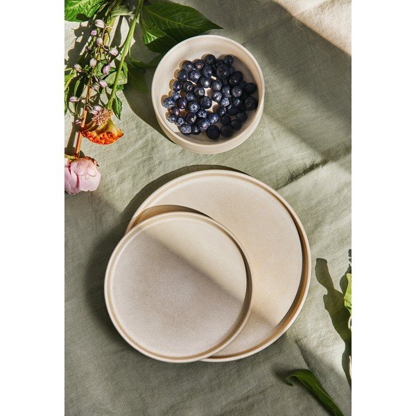 12-delni set krem lončene posode Bonami Selection Malia-image-1