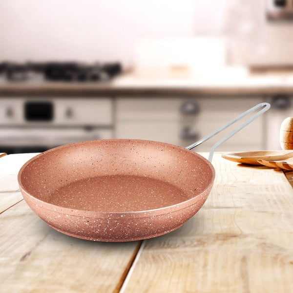 Roza aluminijasta ponev Güral Porselen Classic, ø 28 cm-image-1