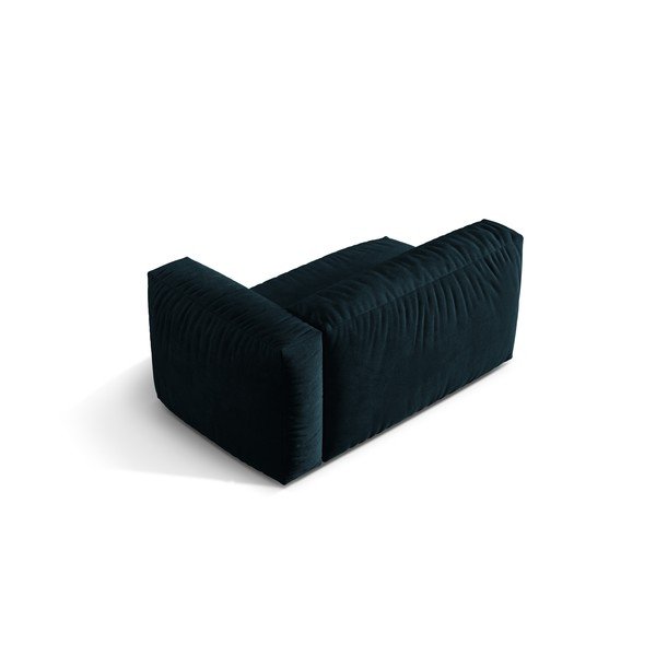 Temno moder žameten modul za sedežno garnituro (desni kot) Martina – Micadoni -image-2