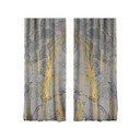 Sive/zlate zavese v kompletu 2 ks 140x260 cm – Mila Home