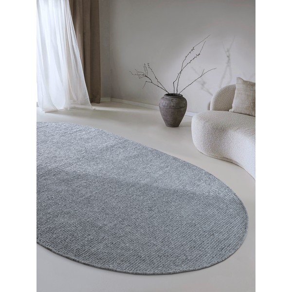 Siva ročno tkana volnena preproga 160x230 cm Francois – Villeroy&Boch-image-1