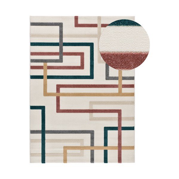 Kremno bela preproga 133x190 cm Karisma – Universal