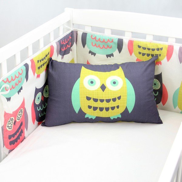 Obloga za otroško posteljico Owls-image-1