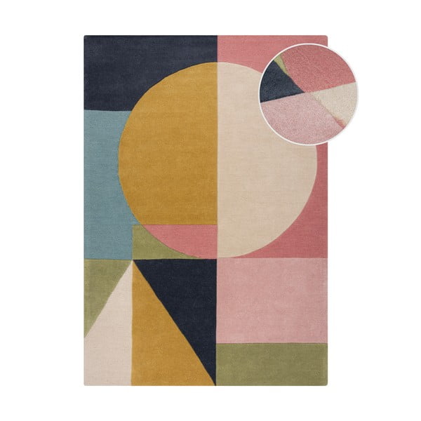 Ročno tkana volnena preproga 120x170 cm Esre Bright – Flair Rugs