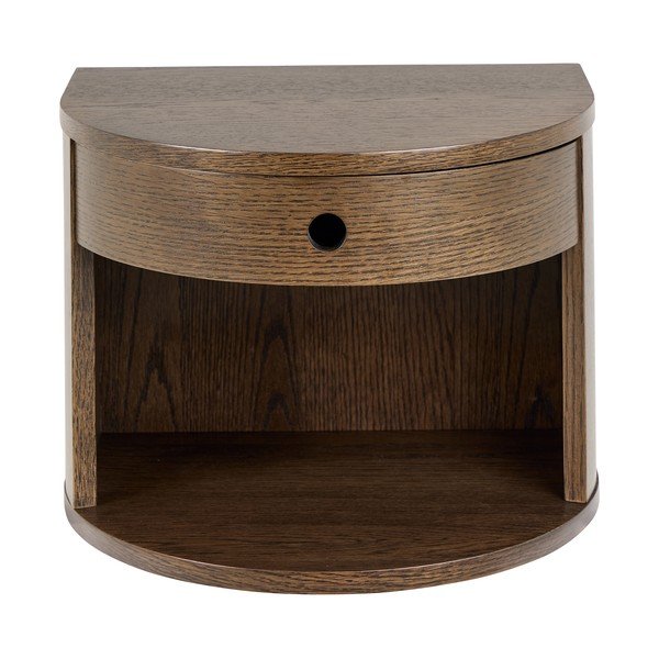 Nočna omarica v hrastovem dekorju v temni naravni barvi Paron – Actona