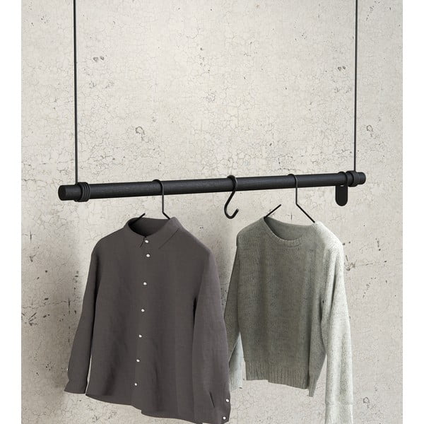 Jeklen viseč obešalnik v srebrni barvi S-Hook – LIND DNA-image-2