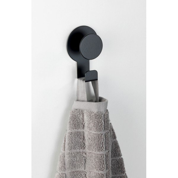 Obešalnik v črni mat barvi Wenko Blandas-image-1