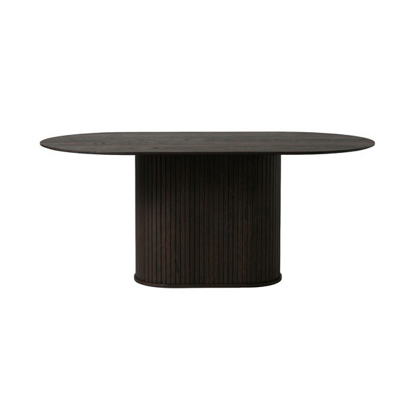 Jedilna miza v hrastovem dekorju 95x180 cm Nola – Unique Furniture-image-1