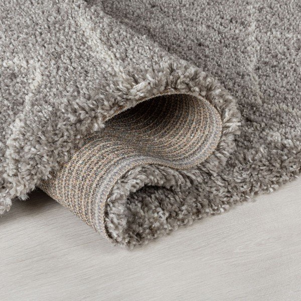 Siva preproga Flair Rugs Kush, 200 x 290 cm-image-1