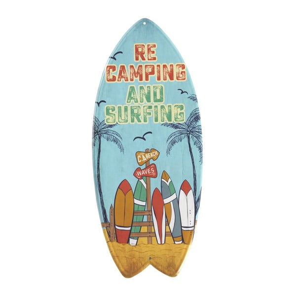 Kovinski dekorativni znak 40x17 cm Surfboard – Geese-image-4