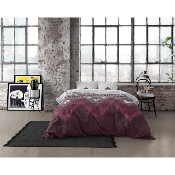 Flanelna posteljnina za zakonsko posteljo Dreamhouse Nordic, 200 x 220 cm-image-4