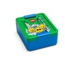Modra posoda za prigrizke z zelenim pokrovom LEGO® Iconic