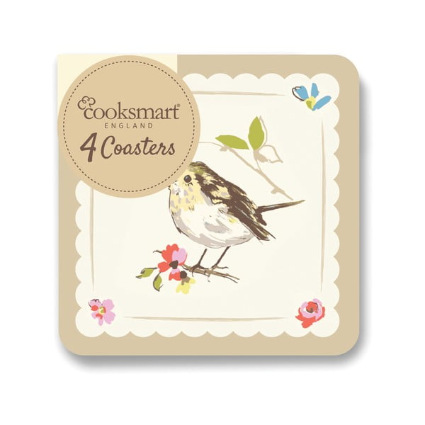 Komplet 4 podstavkov Cooksmart ® Dawn Chorus-image-2