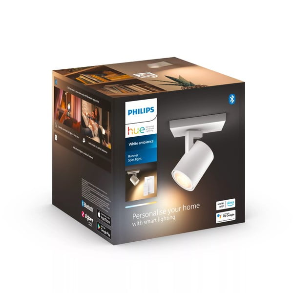 Pametna stenska svetilka z žarnico GU10, 4 W Runner – Philips Hue-image-4