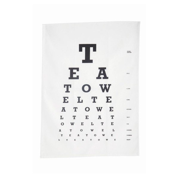 Kuhinjska brisača Eye Test, 50x70 cm