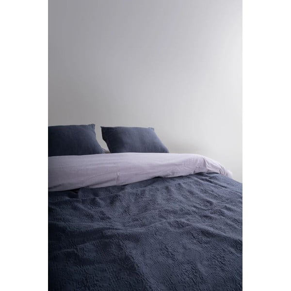 Temno siv komplet pregrinjala in prevleke za vzglavnik iz žakarja 240x260 cm Jacquard – Mila Home Luxury-image-2