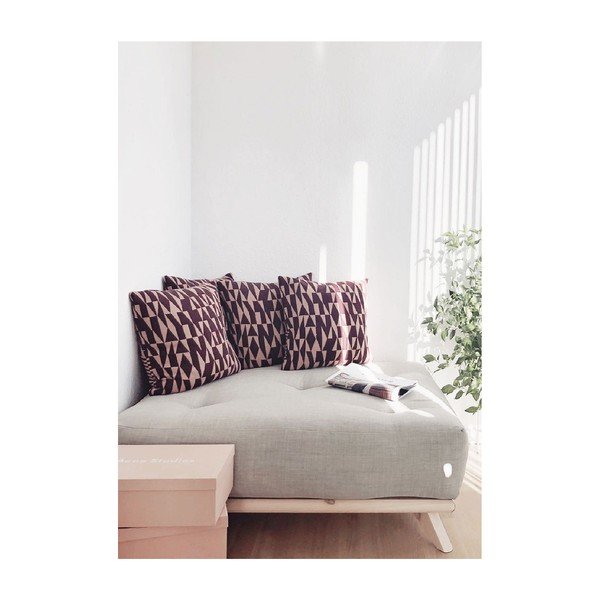 Tabure Karup Design Senza Natural Clear/Bordeaux-image-4