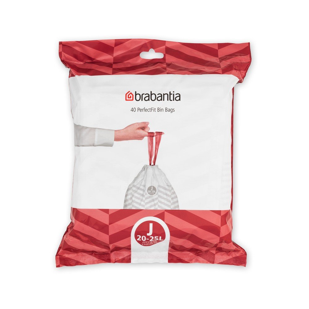 Vrečke za smeti 25 l 40 ks PerfectFit J