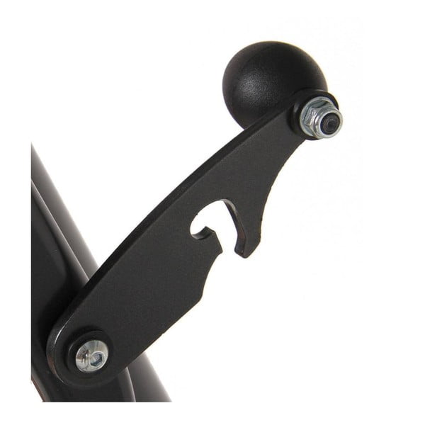 Črna kovinska vrtna gugalnica Celebs - Dajar-image-3