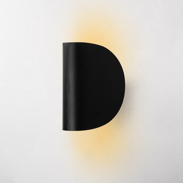Črna LED stenska svetilka Heybe – Opviq lights-image-2