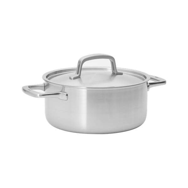 Lonec iz nerjavečega jekla s pokrovko za indukcijsko ploščo 4 l Lucca 3.0 – FABINI