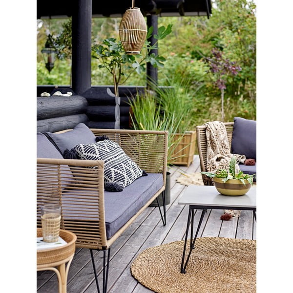 Okrasni cvetlični lonci v kompletu 2 ks iz bambusa Sole – Bloomingville-image-2