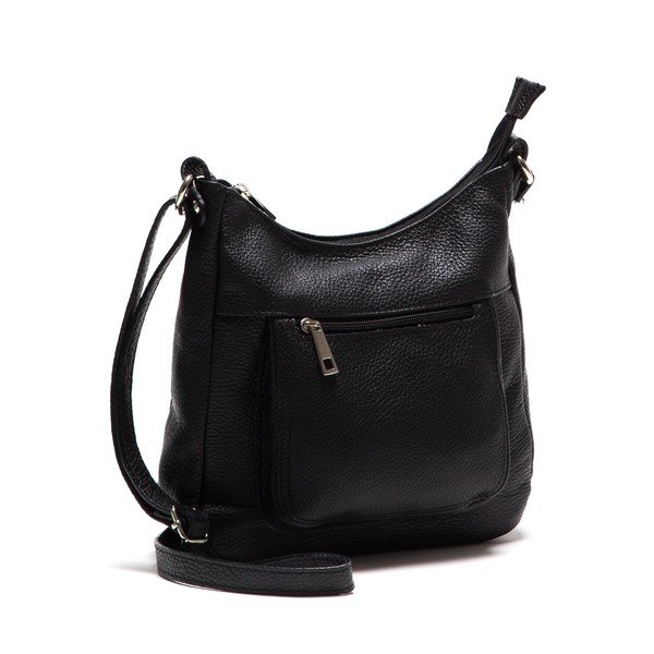Usnjena torbica Anna Luchini 1172 Nero-image-1