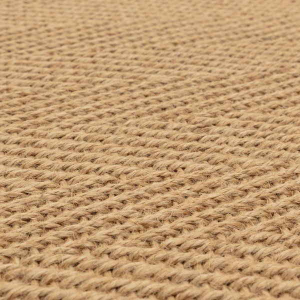 Obojestranska ročno tkana preproga iz jute v naravni barvi 240x340 cm Bordo Herringbone Linen – Asiatic Carpets-image-2